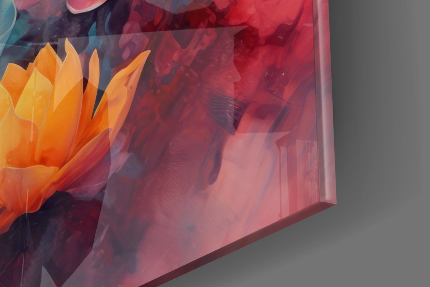 Buddha Glass Wall Art || Designer Collection