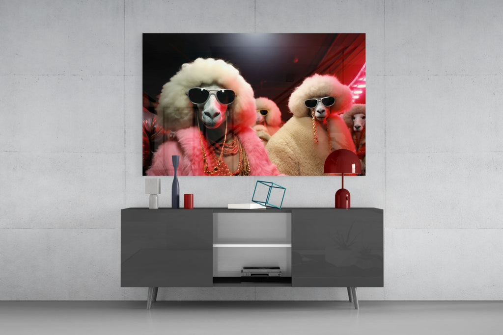 City Music Glass Wall Art|| Designer's Collection