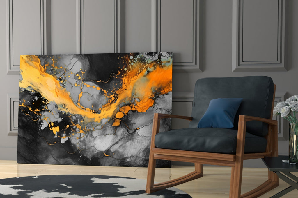 Marble Glass Wall Art || Designer Collection