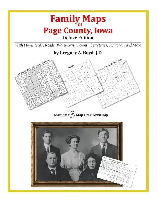 Family Maps of Page County, Iowa - Paperback