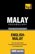 Malay vocabulary for English speakers - 5000 words - Paperback