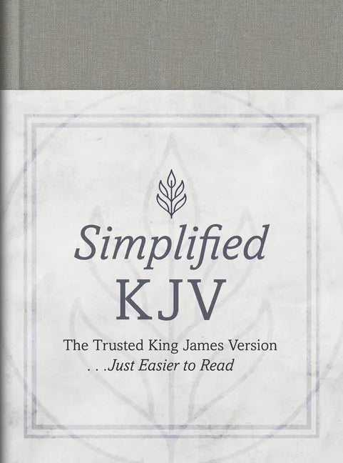 The Barbour Simplified KJV [Pewter Branch] - Hardcover