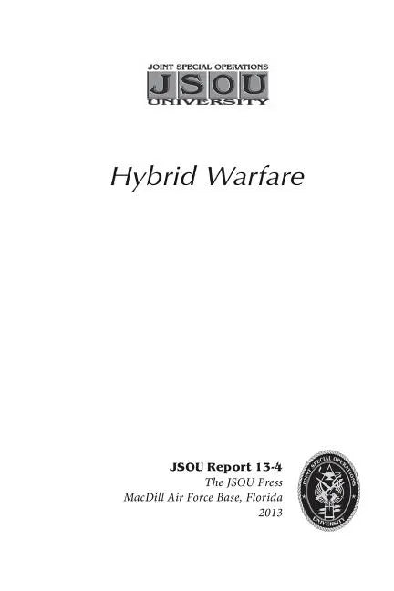Hybrid Warfare - Paperback