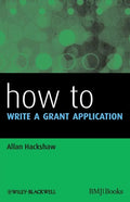 How to Write a Grant Application - Paperback