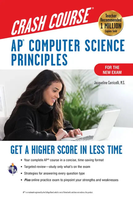 Ap(r) Computer Science Principles Crash Course, 2nd Ed., Book + Online: Get a Higher Score in Less Time - Paperback
