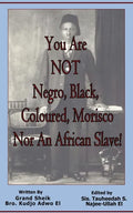 You Are NOT Negro, Black, Coloured, Morisco Nor An African Slave! - Paperback