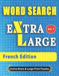 WORD SEARCH Extra Large - French Edition - Paperback