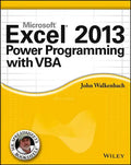 Microsoft Excel 2013 Power Programming with VBA - Paperback