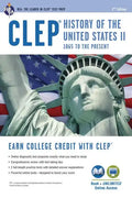 Clep(r) History of the U.S. II Book + Online - Paperback