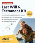 Last Will & Testament Kit - Paperback