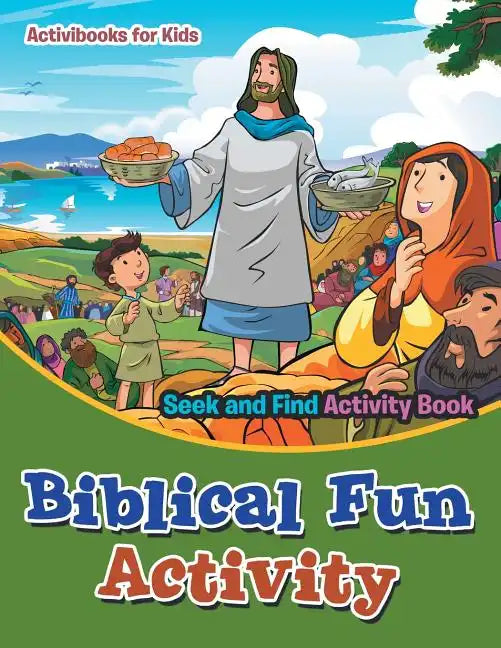Biblical Fun Activity Seek and Find Activity Book - Paperback