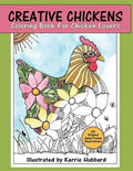 Creative Chickens Coloring Book - Paperback