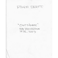 "Outsider" Rough Draft: Bob Richardson - Paperback