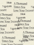 A Thousand Times You Lose Your Treasure - Paperback