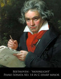 Beethoven - Moonlight Piano Sonata No. 14 in C-sharp minor - Paperback