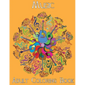Adult Coloring Books: Music - Paperback
