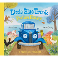 Little Blue Truck Feeling Happy: A Touch-And-Feel Book - Board Book
