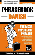English-Danish phrasebook and 250-word mini dictionary - Paperback