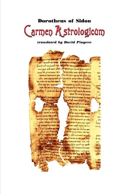 Carmen Astrologicum - Paperback