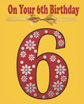 On Your 6th Birthday: Coloring and Activity book Birthday Gift for a 6 years old Kid - Paperback