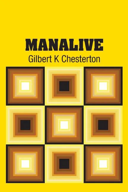 Manalive - Paperback