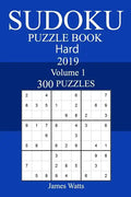 300 Hard Sudoku Puzzle Book 2019 - Paperback