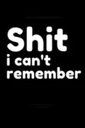 Shit i can't remember - Paperback