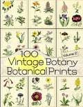 100 Vintage Botany Botanical Prints Volume 2 - Paperback