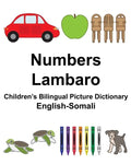 English-Somali Numbers/Lambaro Children's Bilingual Picture Dictionary - Paperback