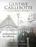 Gustave Caillebotte Coloring Book: 24 Masterpieces by Caillebotte - Paperback