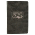 Pocket Bible Devotional for Guys Faux Leather - Leather