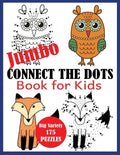 Jumbo Connect the Dots Book for Kids: Big Variety 175 Puzzles - Paperback