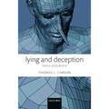 Lying and Deception: Theory and Practice - Paperback