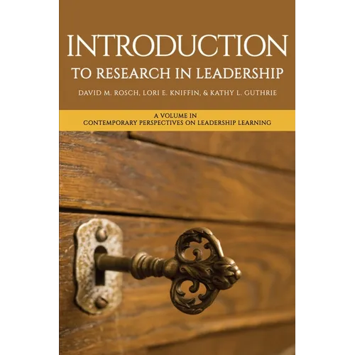 Introduction to Research in Leadership - Paperback