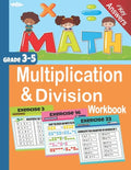 Multiplication & Division Workbook: Math Grade 3-5 with Key Answers - Paperback