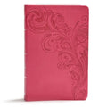 KJV Giant Print Reference Bible, Pink Leathertouch, Indexed - Imitation Leather