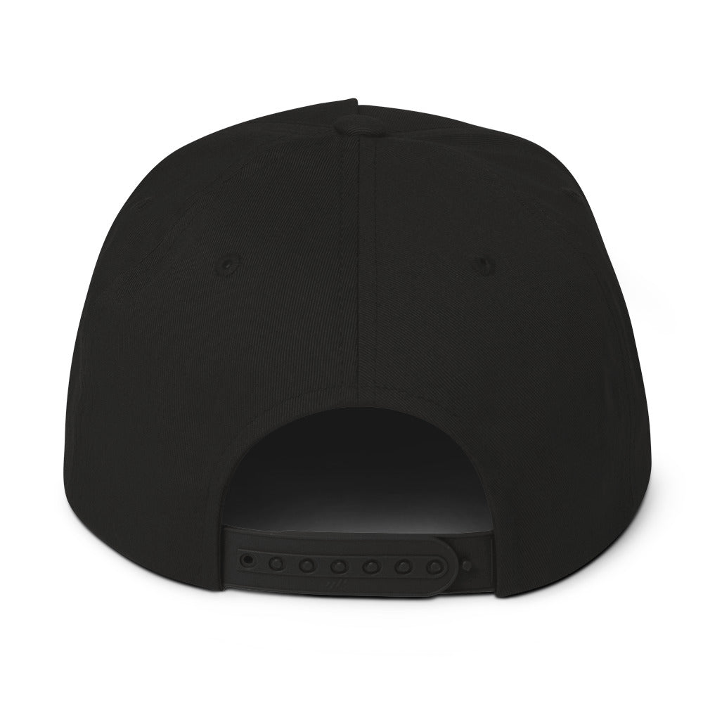 VIP Embroidered Flat Bill Cap