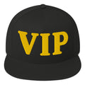 VIP Embroidered Flat Bill Cap