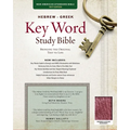 Hebrew-Greek Key Word Study Bible-NASB: Key Insights Into God's Word - Bonded Leather