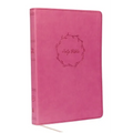Kjv, Value Thinline Bible, Large Print, Leathersoft, Pink, Red Letter Edition, Comfort Print - Imitation Leather