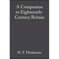A Companion to Eighteenth-Century Britain - Paperback