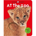 At the Zoo (Bright Baby Touch and Feel): A First Sensory Tactile Book - Board Book
