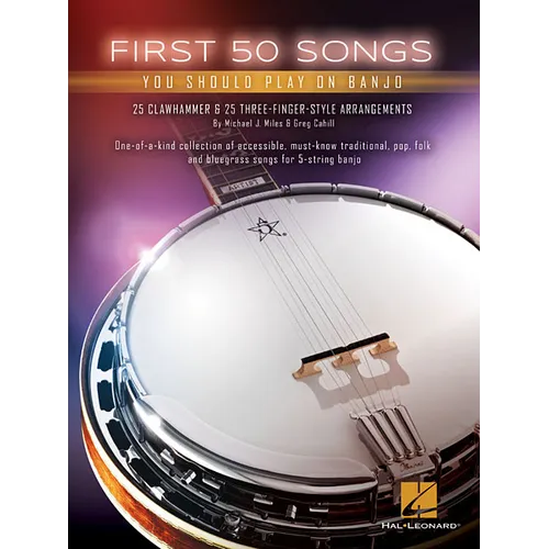 First 50 Songs You Should Play on Banjo - Paperback