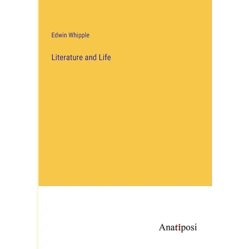 Literature and Life - Paperback