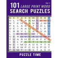 101 Large Print Word Search Puzzles - Paperback