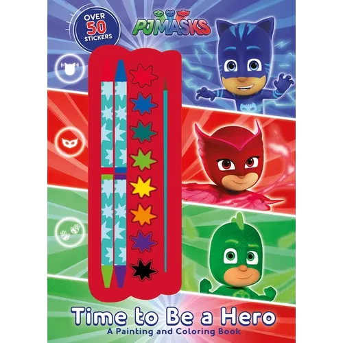Pj Masks: Time to Be a Hero - Paperback