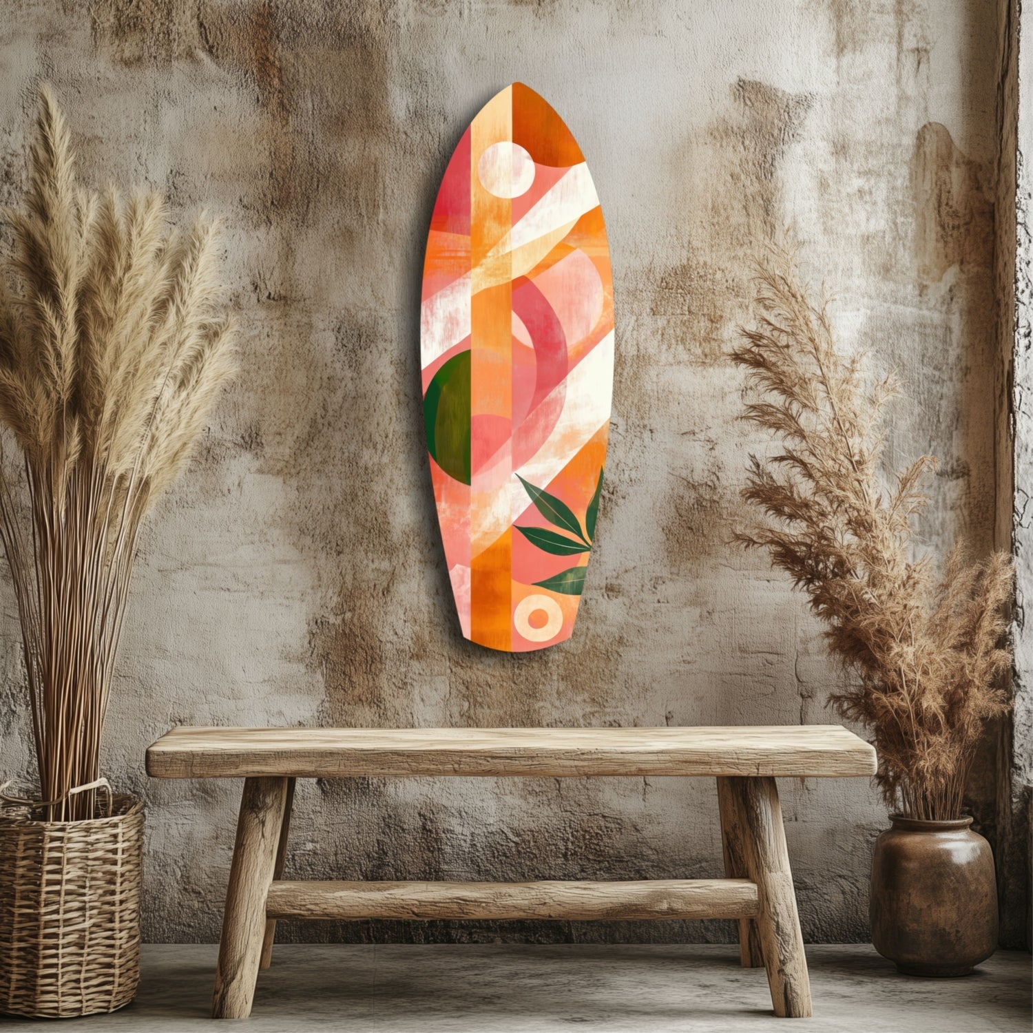 Sunset in Motion Glass Wall Art