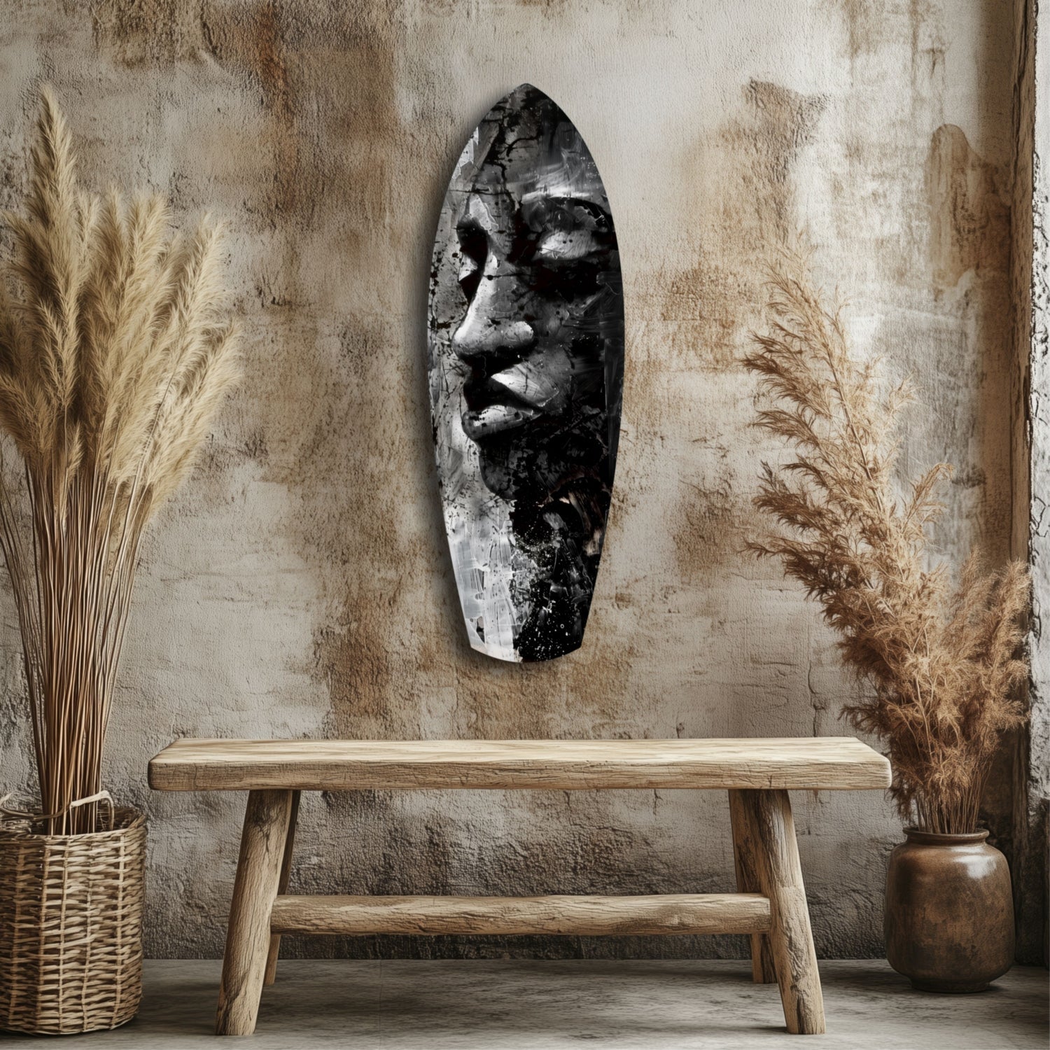 Woman Glass Wall Art