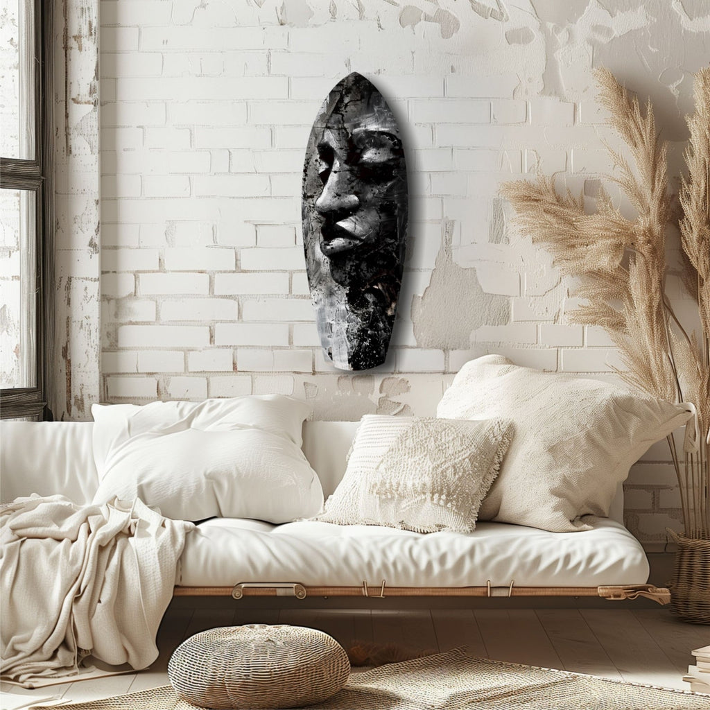 Woman Glass Wall Art