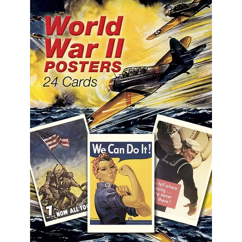 World War II Posters: 24 Cards - Paperback